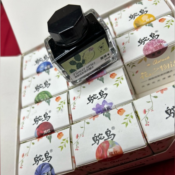 Ostrich Ink 🖋️ 12 color Fountain Pen - Picture 2 of 5